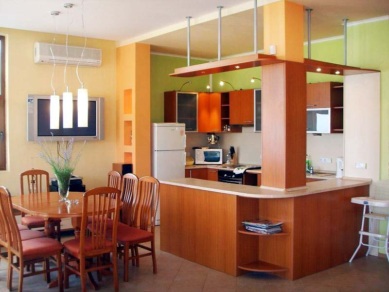 Персиковый цвет в интерьере кухни – как создать гармонию и уют