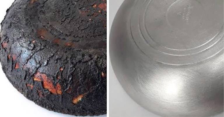 10 способов, как удалить многолетний нагар с чугунной сковороды