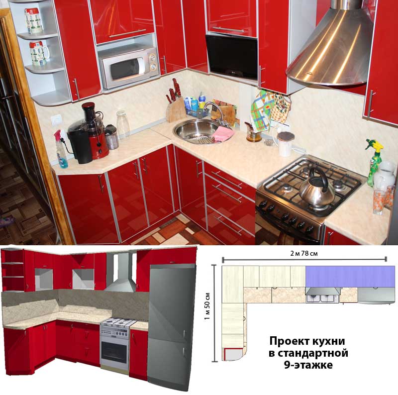 Сколько стоит ремонт кухни 6 кв м: этапы работы, расчёты, фото дизайна