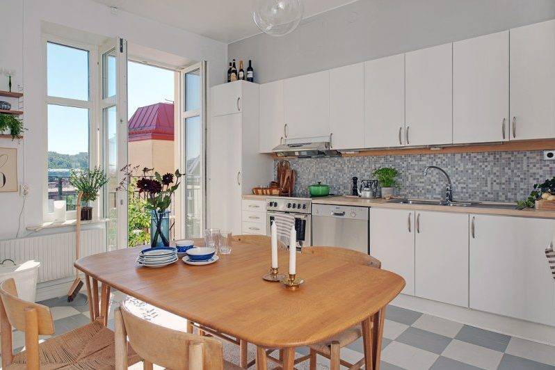 Дизайн кухни 15 кв. м: фото различных вариантов планировки, с диваном и без, секреты удачных проектов, интерьер