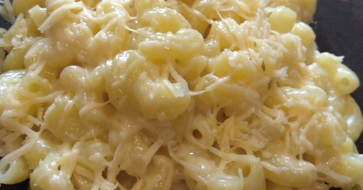 Макароны с сыром – 10-шаговый рецепт с фото