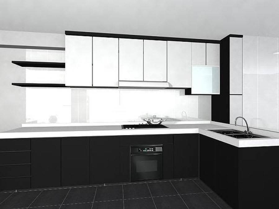 Черно-белая кухня: cекреты сочетания черного и белого