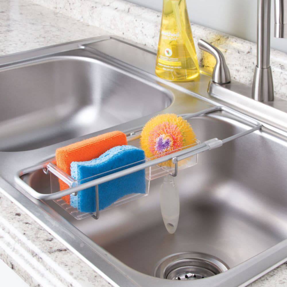 Как организовать хранение губок для мытья посуды на кухне?