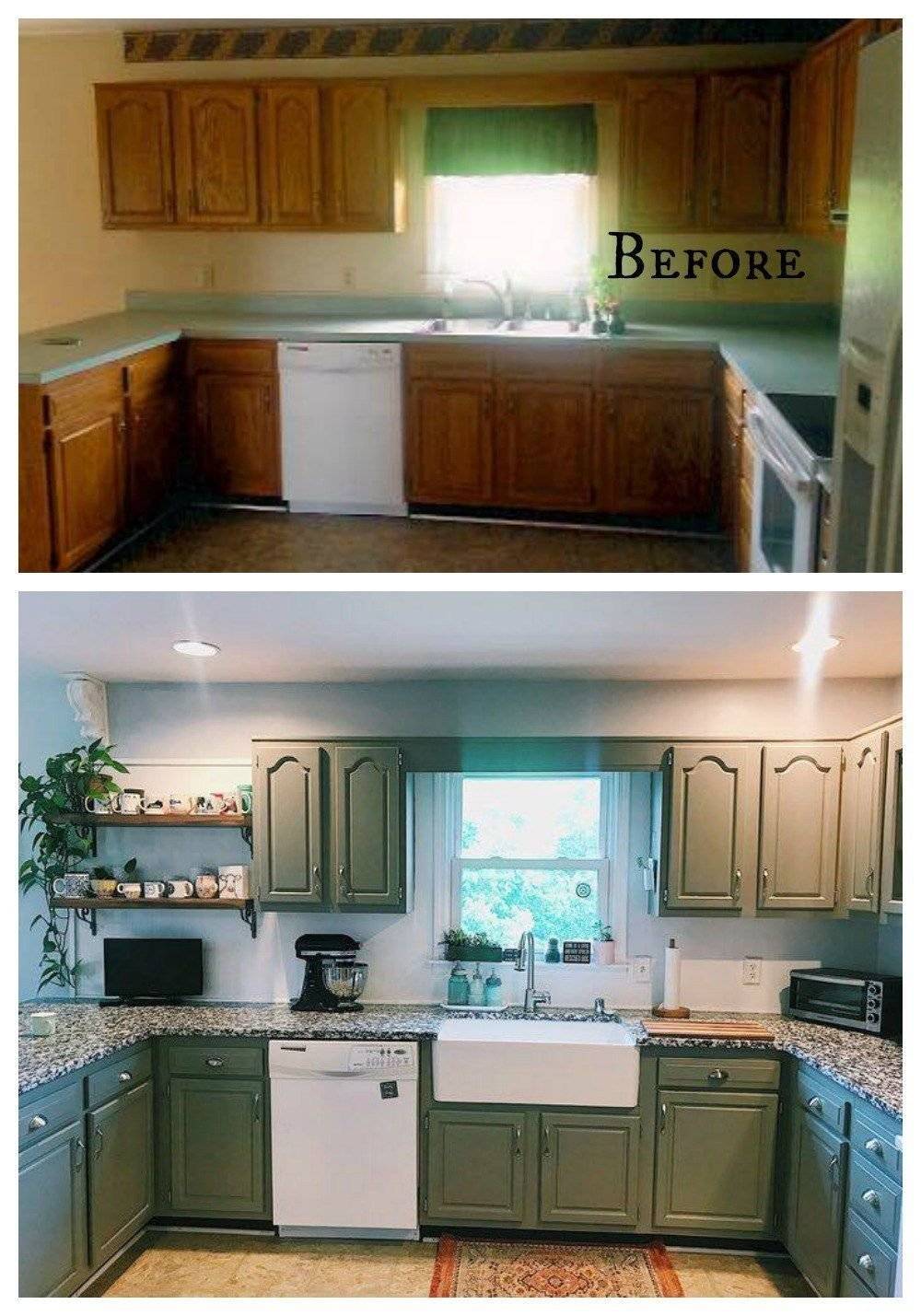 До и после: 8 новых преображений кухонь | идеи вашего дома | дзен