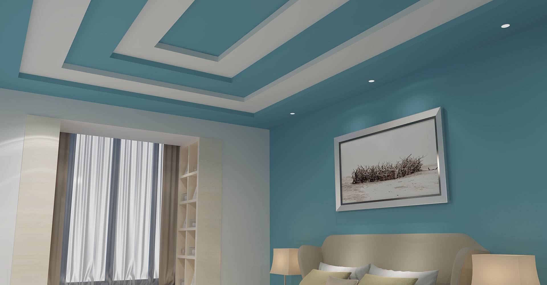 Покраска потолка из гипсокартона своими руками: видео, чем и какой краской красить